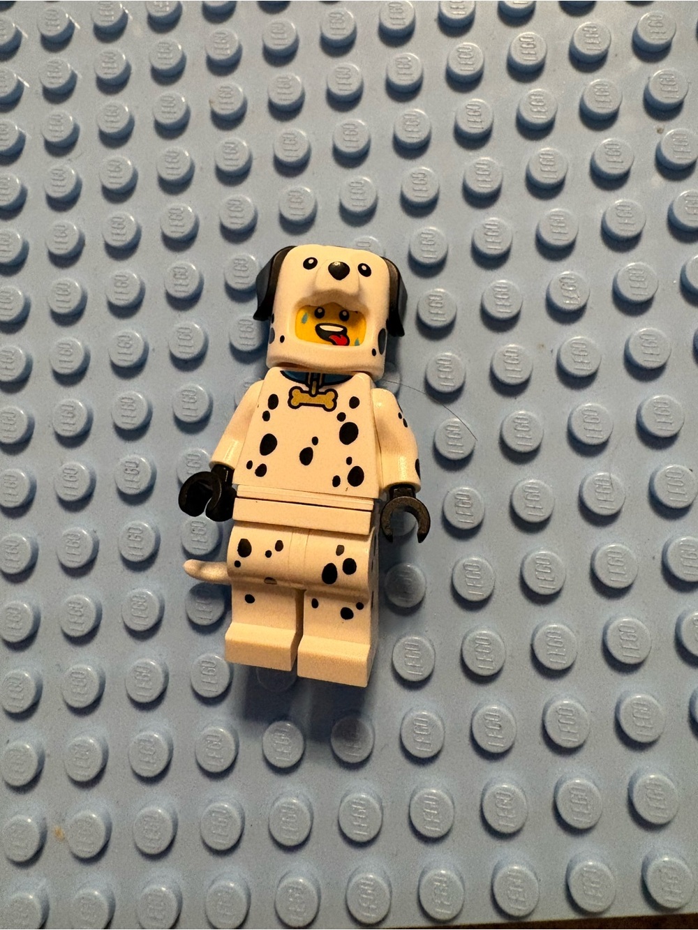 Lego White and Black Dalmatian Dog Minifigure